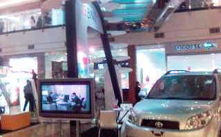 rental dvd player sewa player dvd di pameran pt bank bni